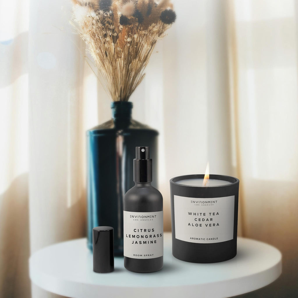 8oz Citrus | Lemongrass | Jasmine Candle with Lid and Box (Inspired by W Hotel®)