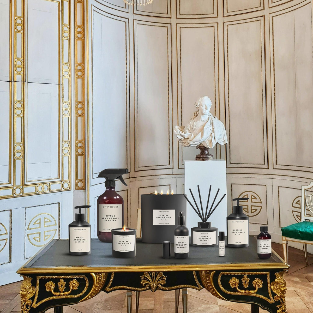 8oz Citrus | Lemongrass | Jasmine Candle with Lid and Box (Inspired by W Hotel®)