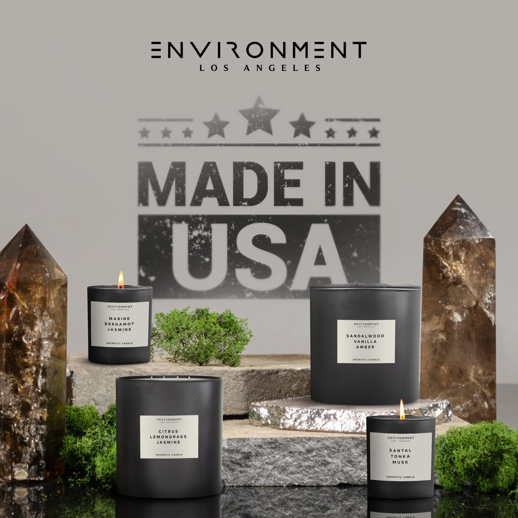 8oz Citrus | Lemongrass | Jasmine Candle with Lid and Box (Inspired by W Hotel®)