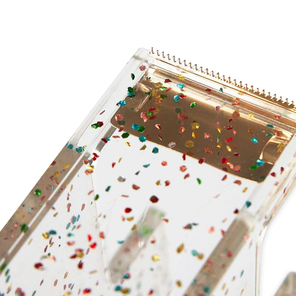 Confetti Injected Acrylic Tape Dispenser