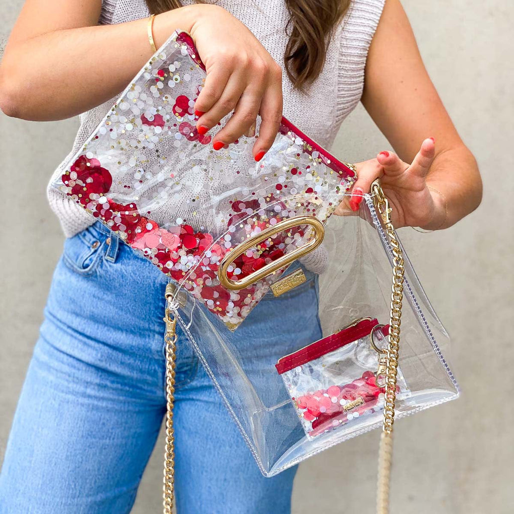 Spirit Squad Confetti Everything Pouch