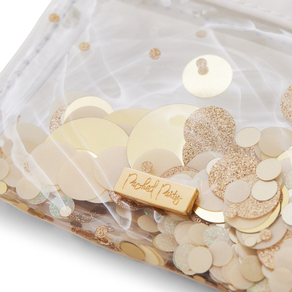 Spirit Squad Confetti Keychain Wallet