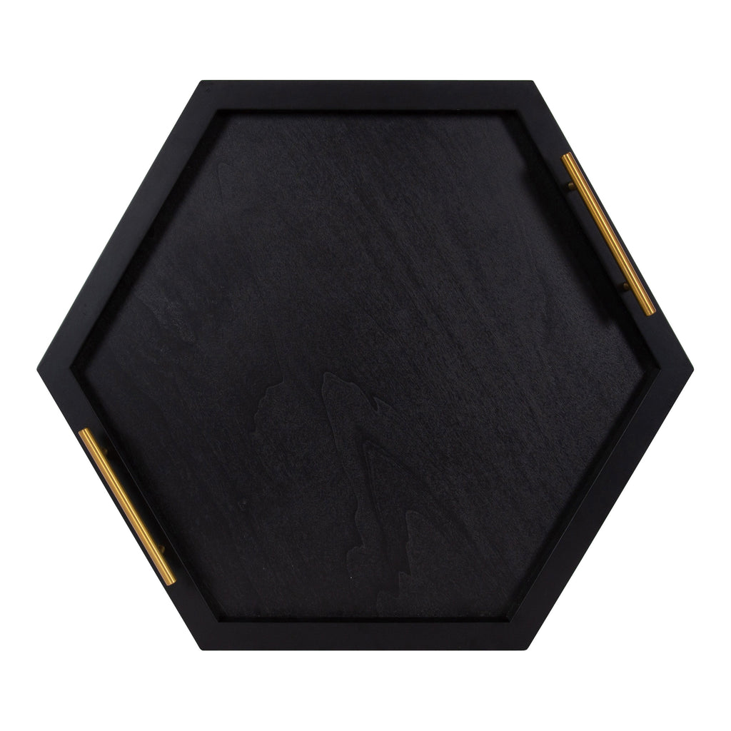 Halsey Hexagon Decorative Tray