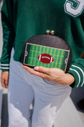 Football- Embroidered Clutch