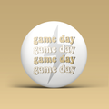 Lightning Bolt Button - Gold