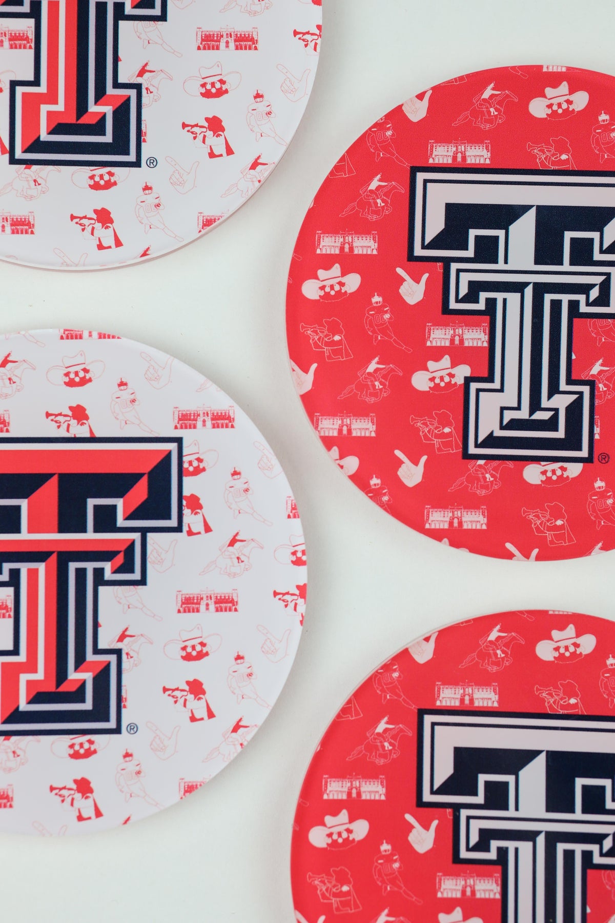Texas Tech Collegiate Acrylic Coaster